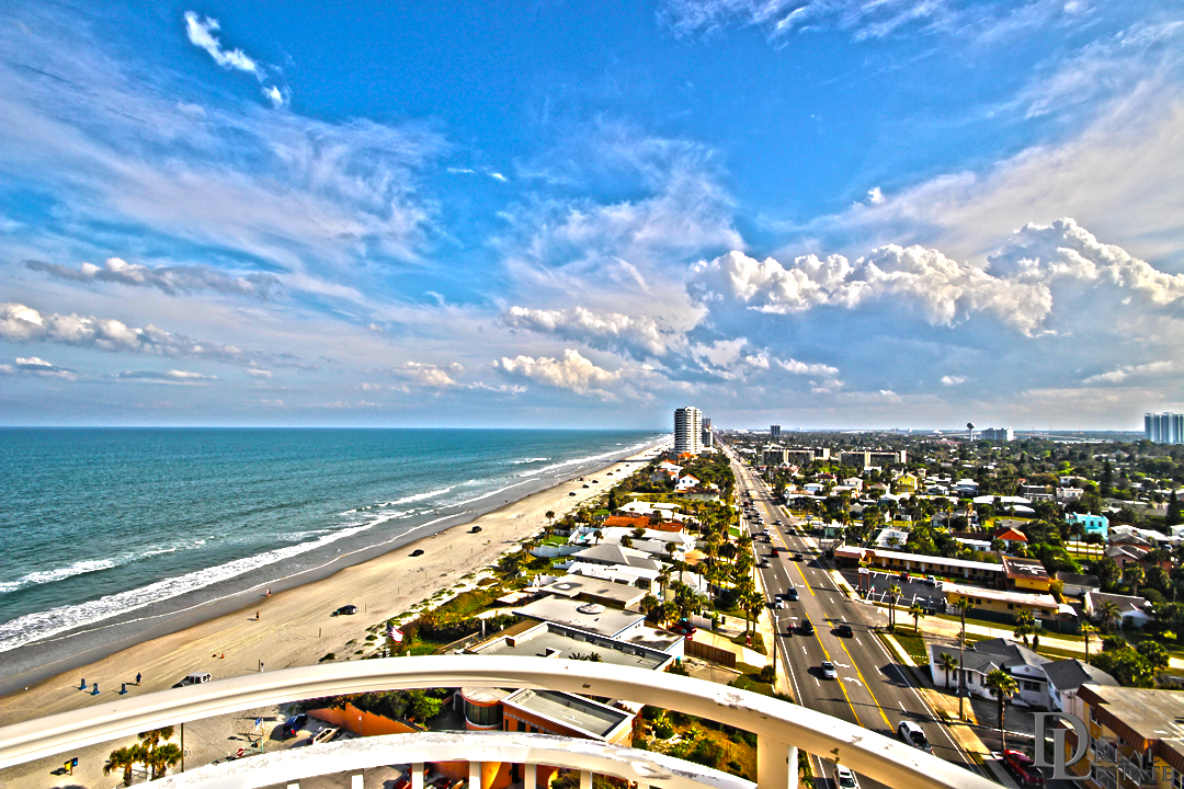 Island Crowne 1104 - Daytona Beach - FL Oceanfront Condo - Private West Facing River View Sunset Balcony